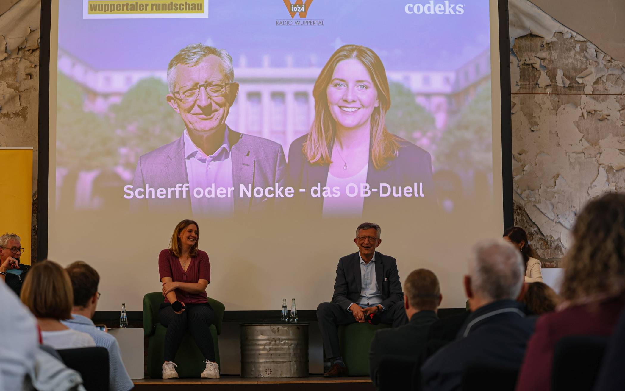 Das Wuppertaler OB-Duell: Scherff (SPD) oder Nocke (CDU)?
