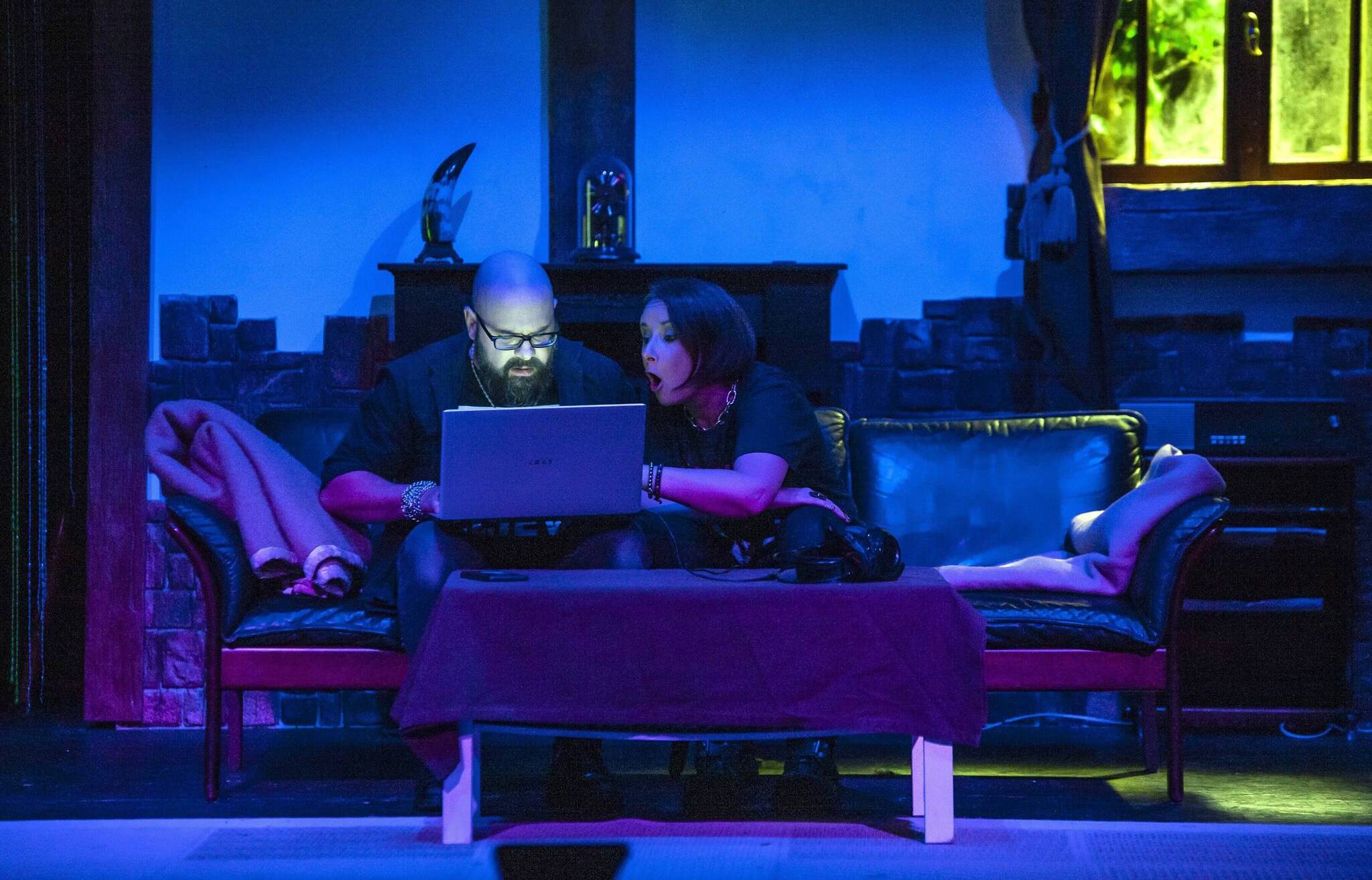 Daniela Stibane als Lila und Moritz