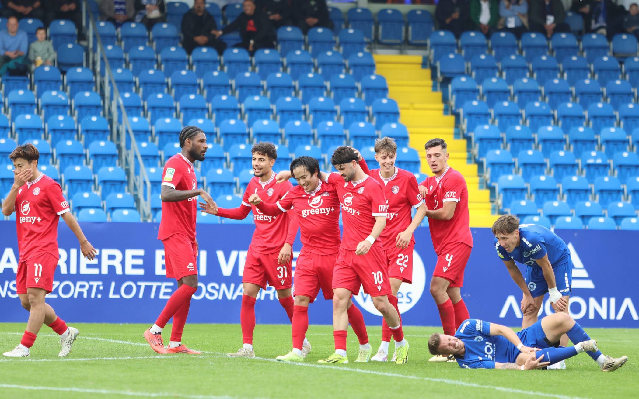 Bilder: WSV siegt bei den Sportfreunden Lotte