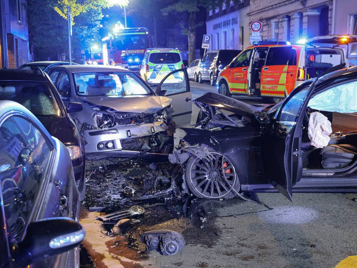 Schwerer Unfall in der Schwarzbach
