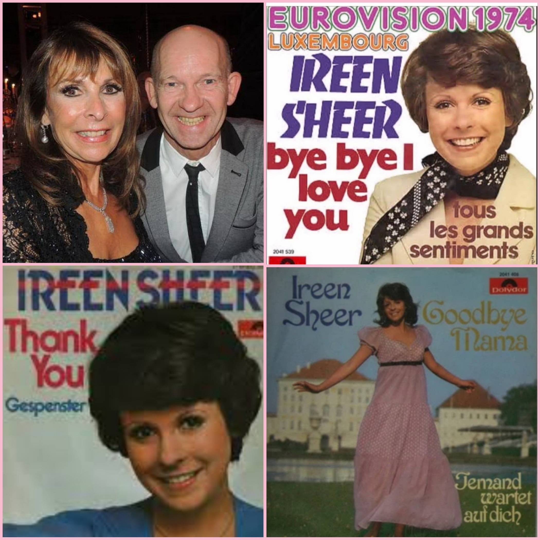 Ireen Sheer und Peter Bergener – und die Platten.