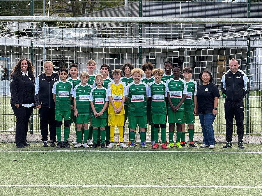  Erfolgreicher Projektstart: Das zdi-Zentrum BeST war zu Gast beim Training vom TSV Union Wuppertal. 