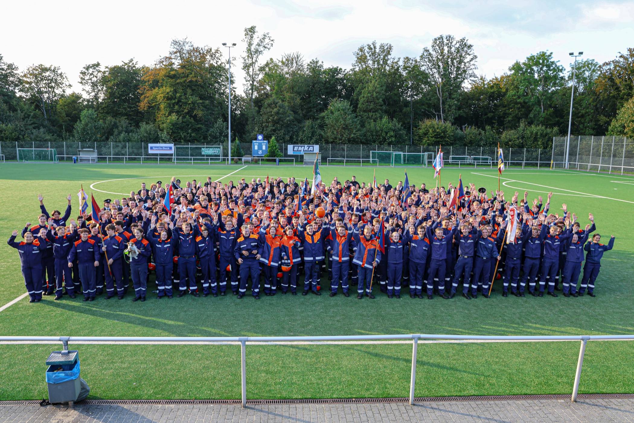 Das Gruppenbild nach einem erfolgreichen Tag.