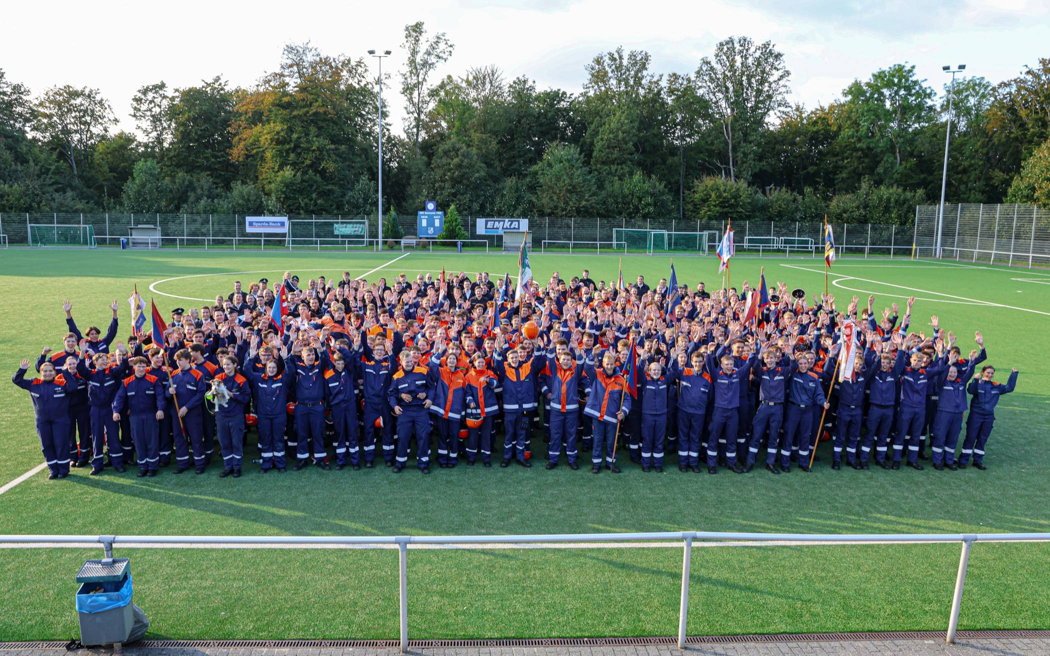 Das Gruppenbild nach einem erfolgreichen Tag.