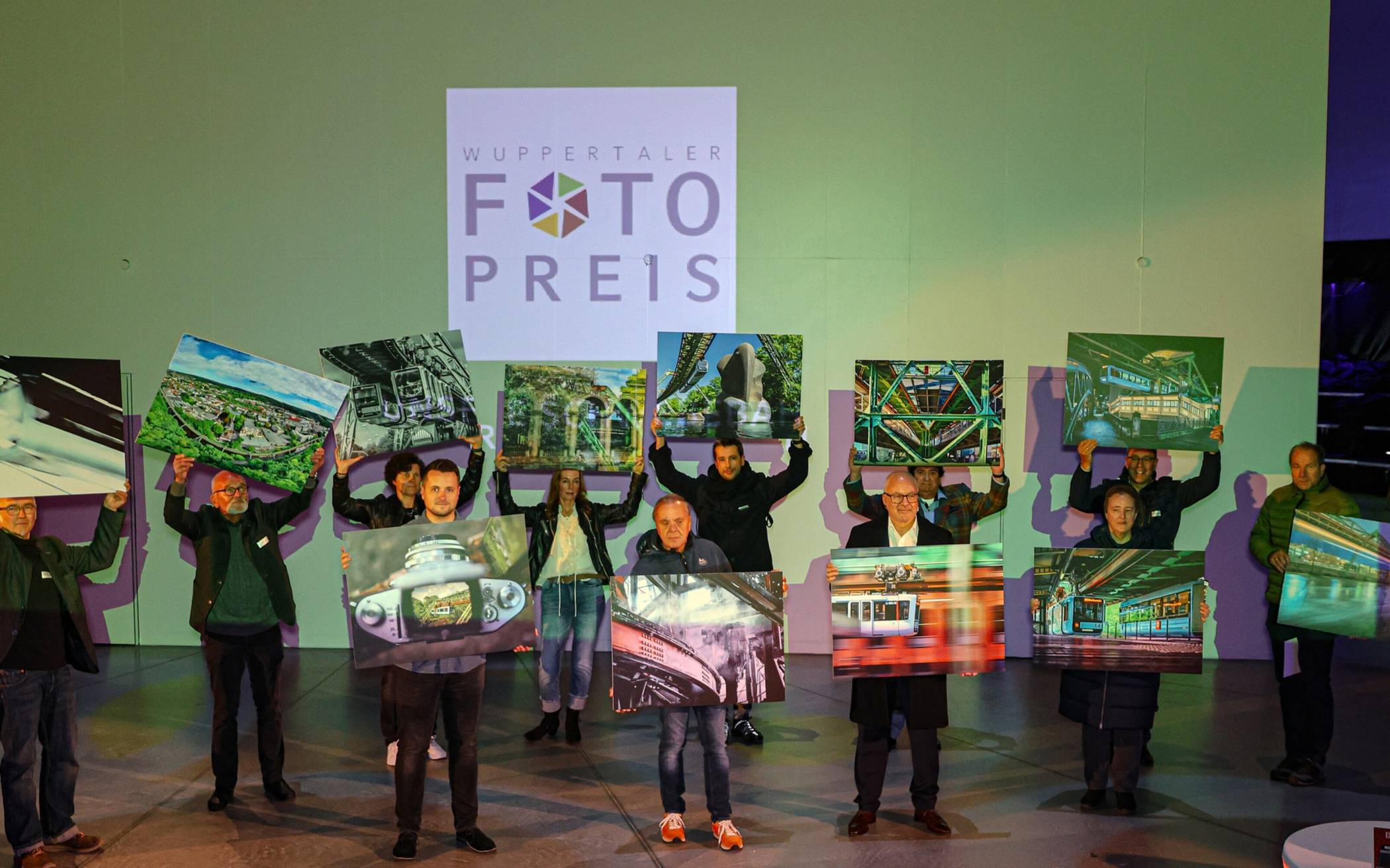 Sieger und Platzierte beim Wuppertaler Fotopreis