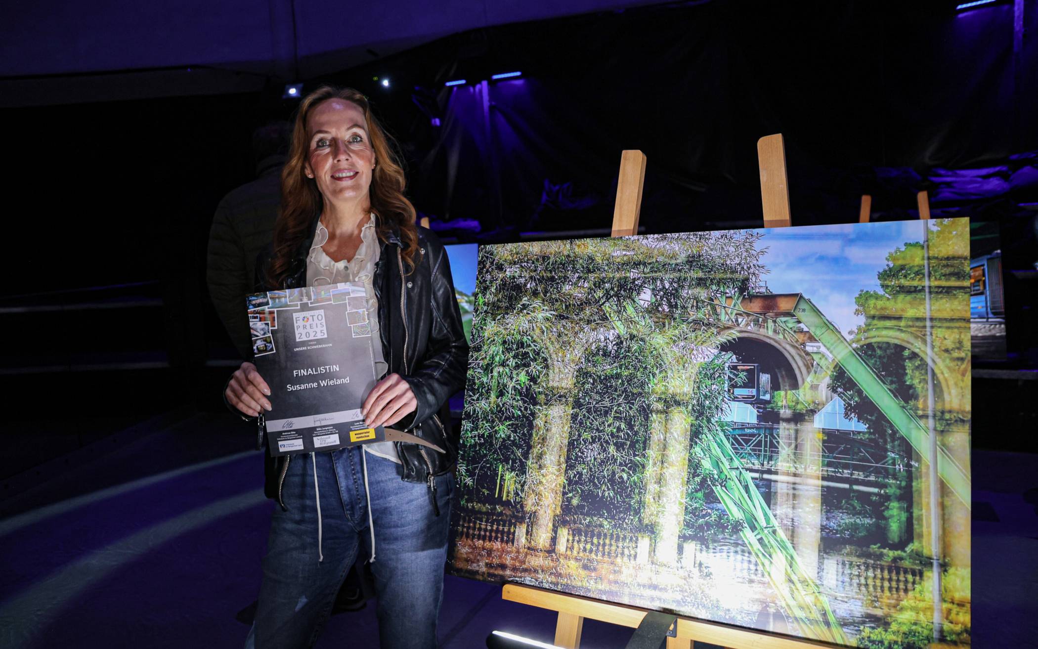 Susanne Wieland hatte logischerweise keine Kamera dabei, als ihr beim Blick aus dem...