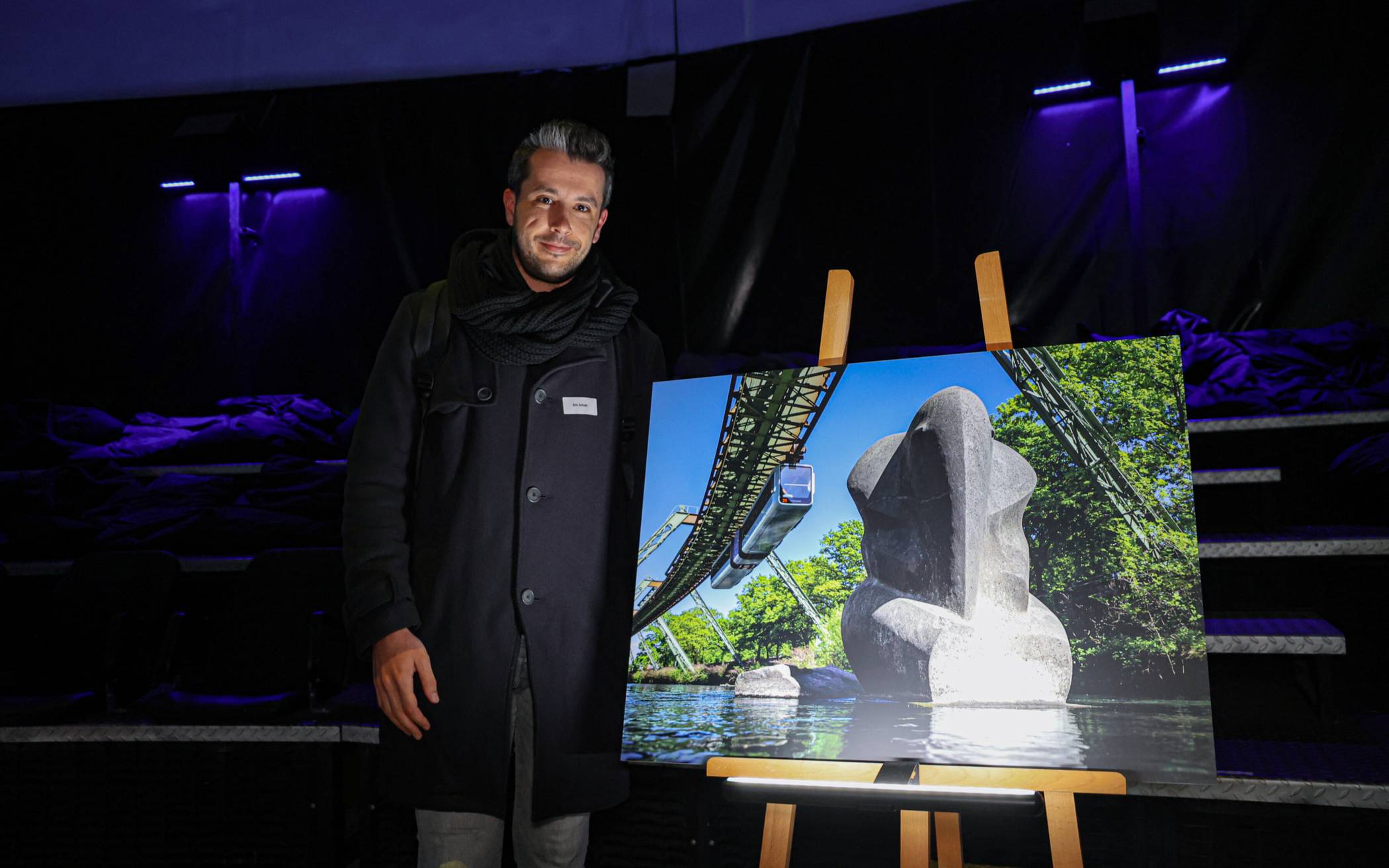 Eric Schulz hat für diesen ungewöhnlichen Blick auf den Tuffi-Störstein an der...