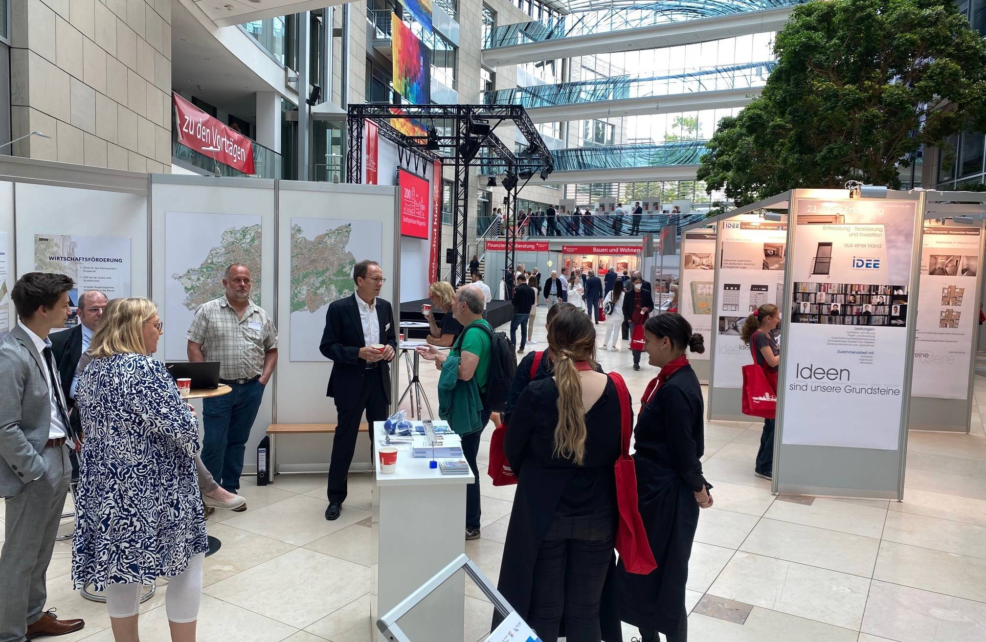 Der Immobilientag in der Glashalle der