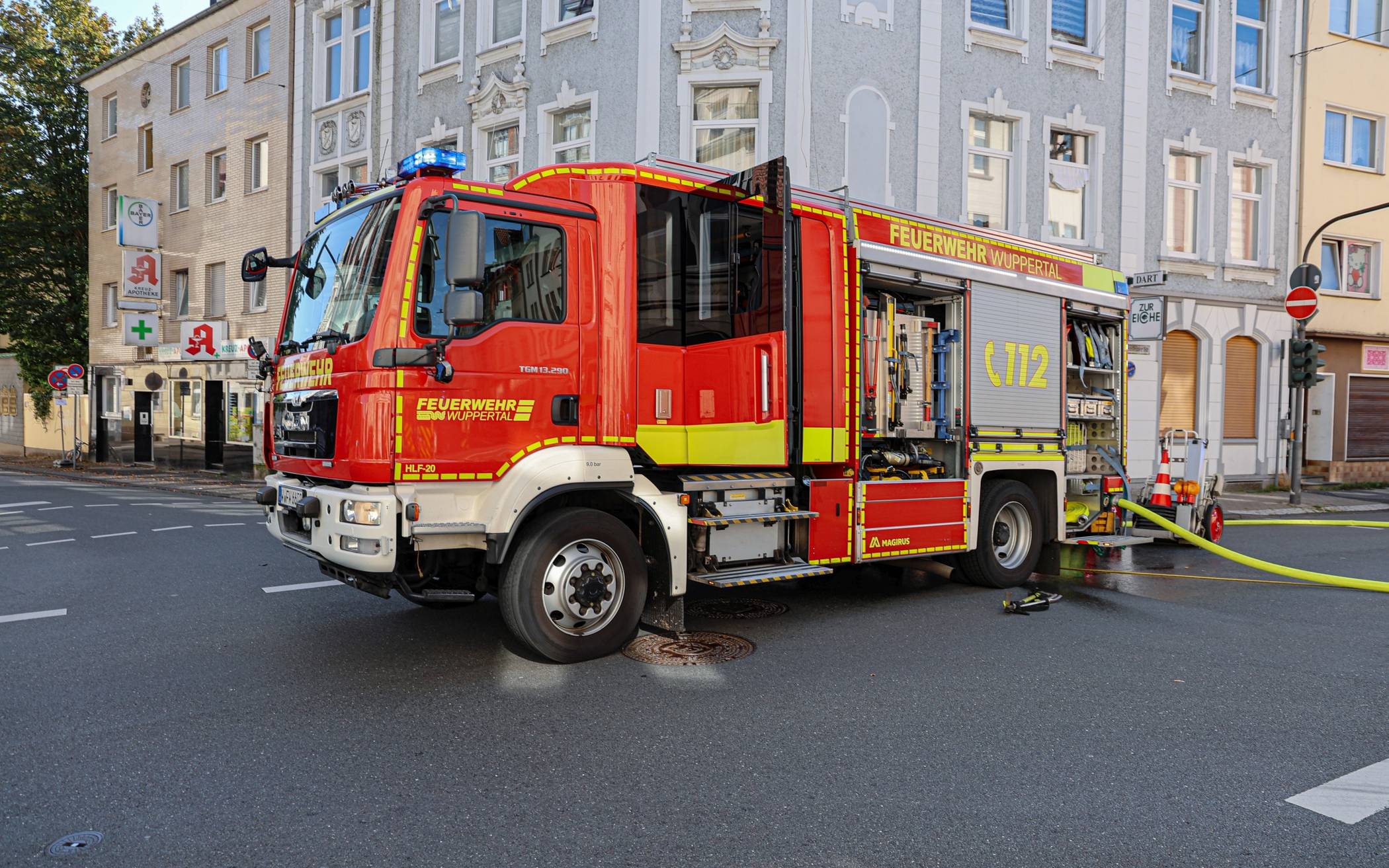 Bilder: Küchenbrand in der Wuppertaler Kreuzstraße