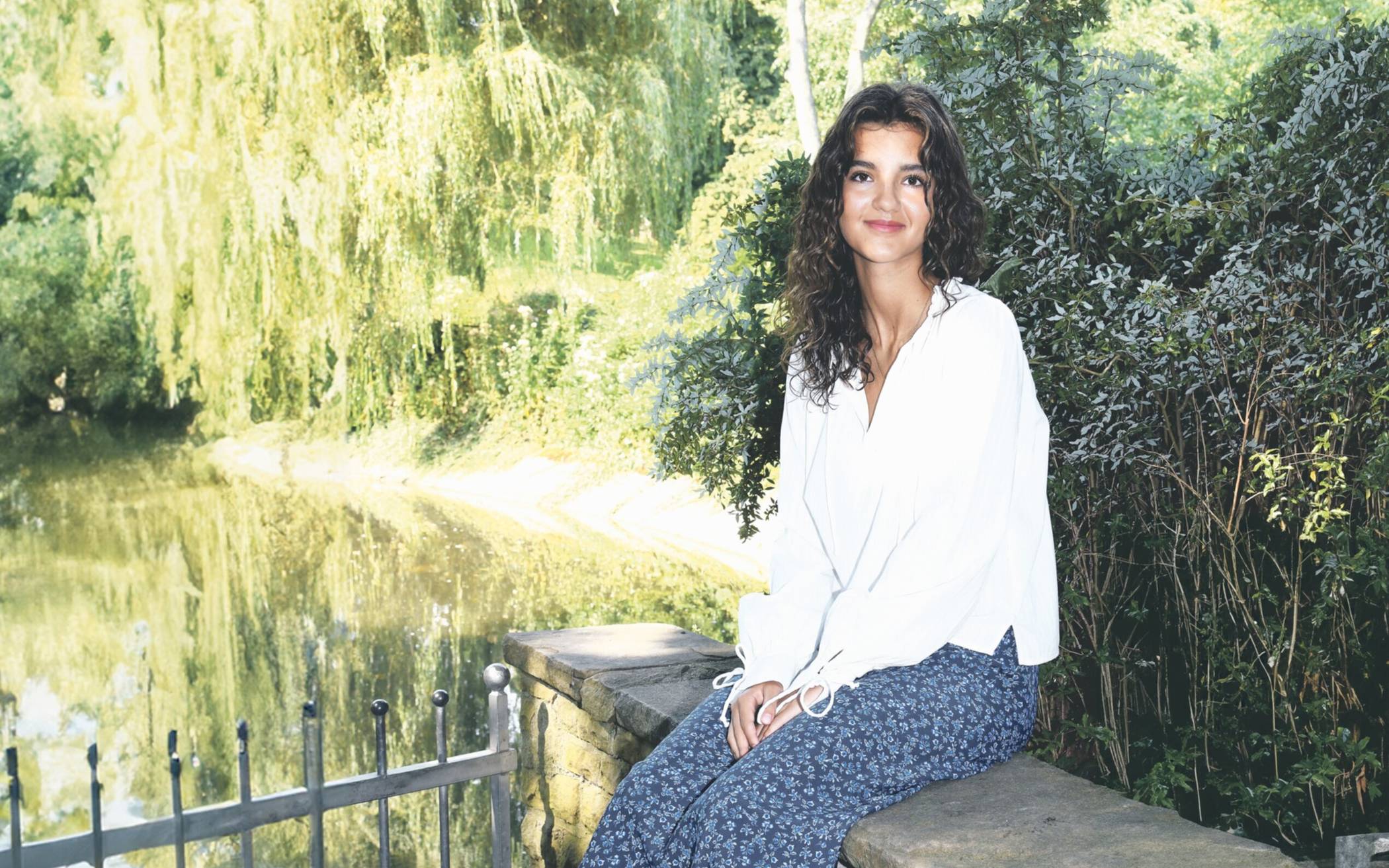 Imani Peker bittet für ihr Engagement in Afrika um Unterstützung.   