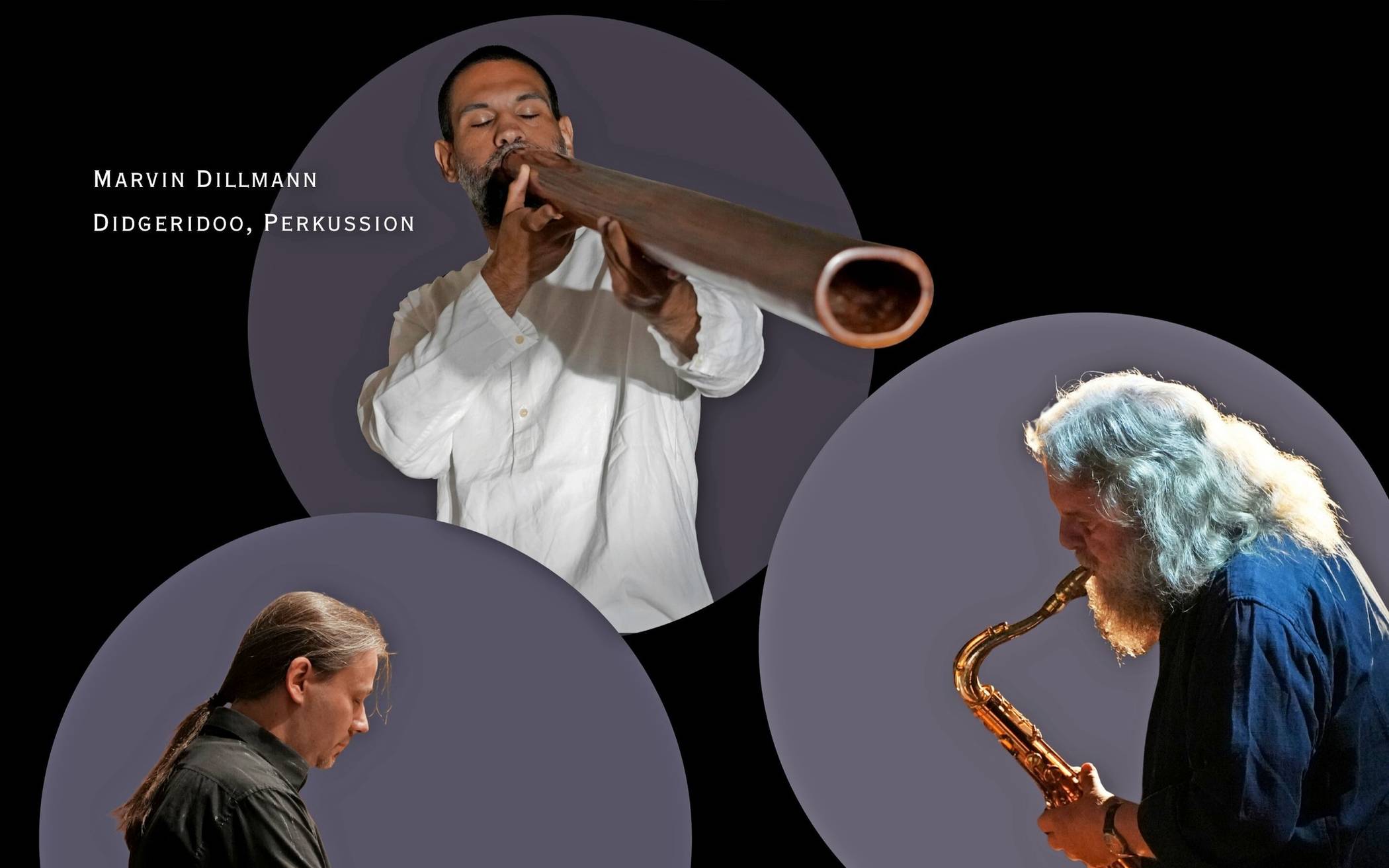 "KlangBegegnung" vereint Didgeridoo, Saxophon und Piano.