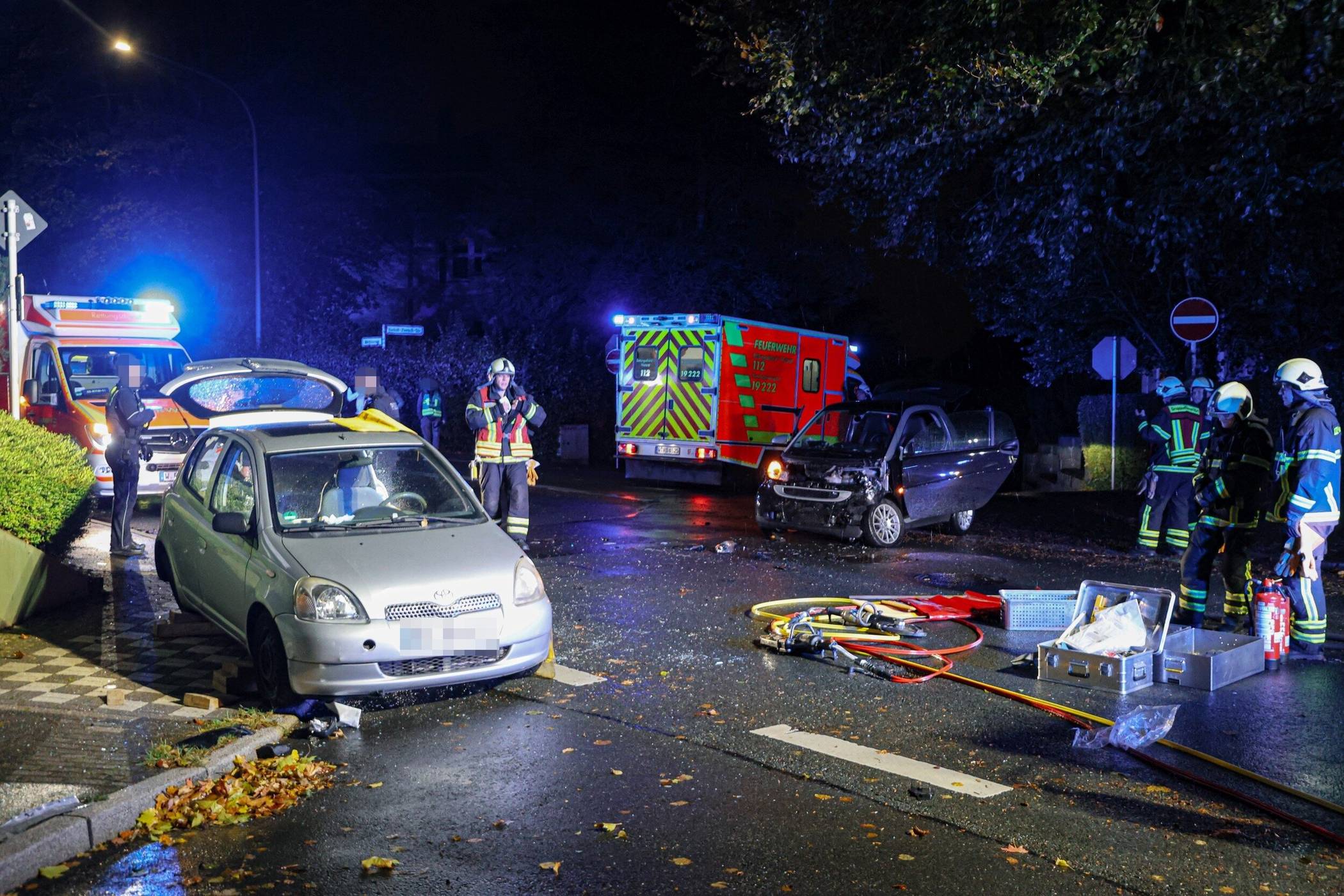  Der Bereich war komplett gesperrt. 