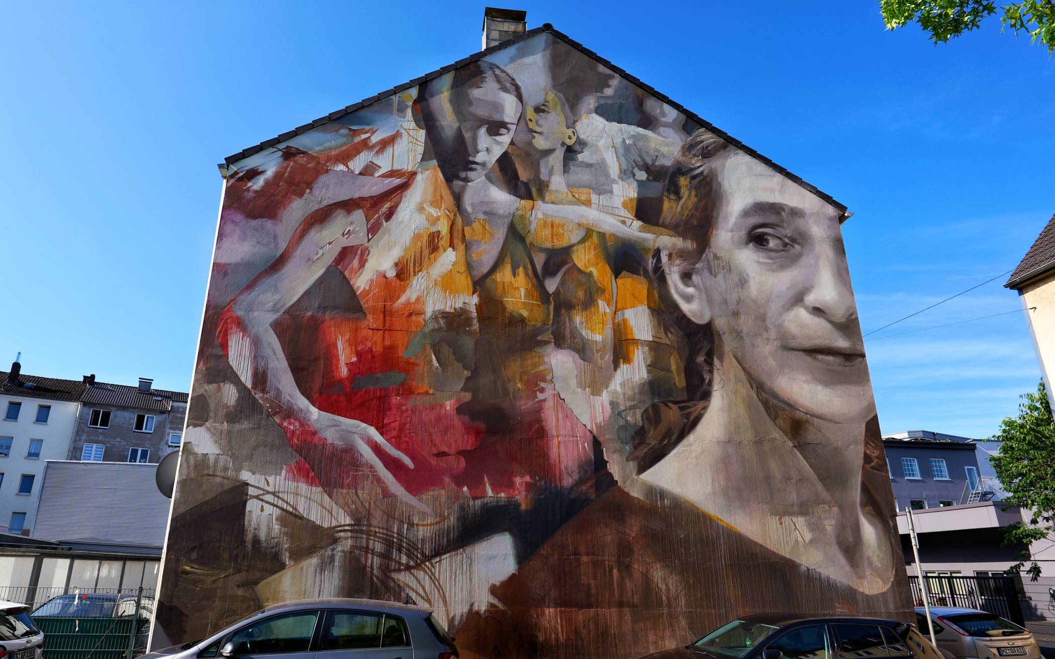 Eines der inzwischen zahlreichen Murals.