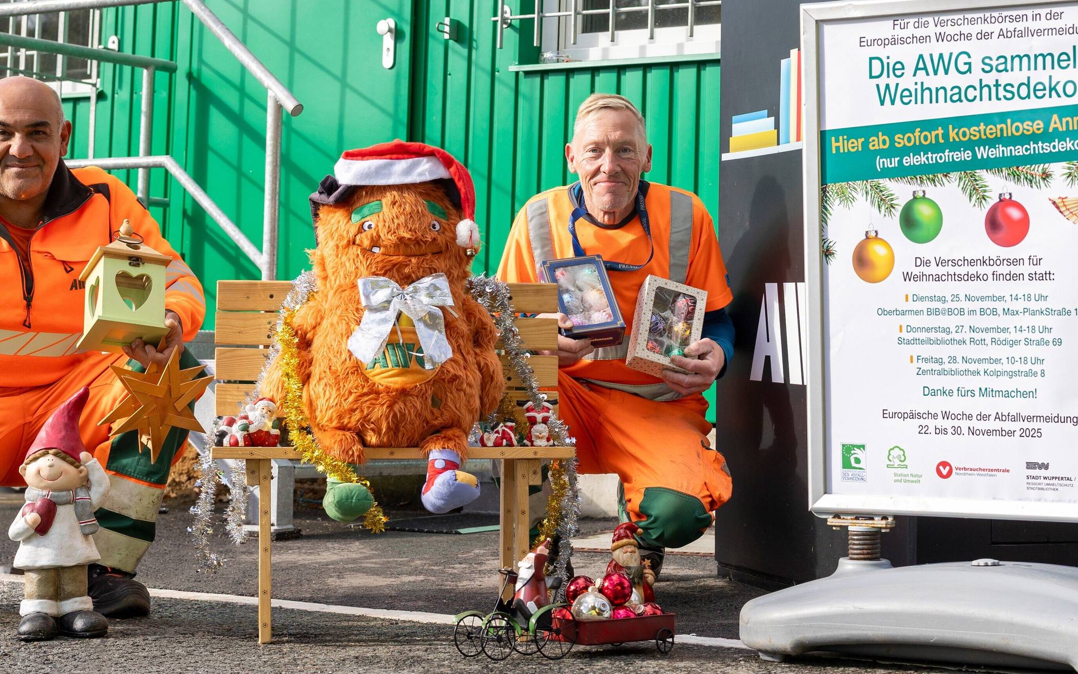 Für die alljährliche Sammlung von (elektrofreier)