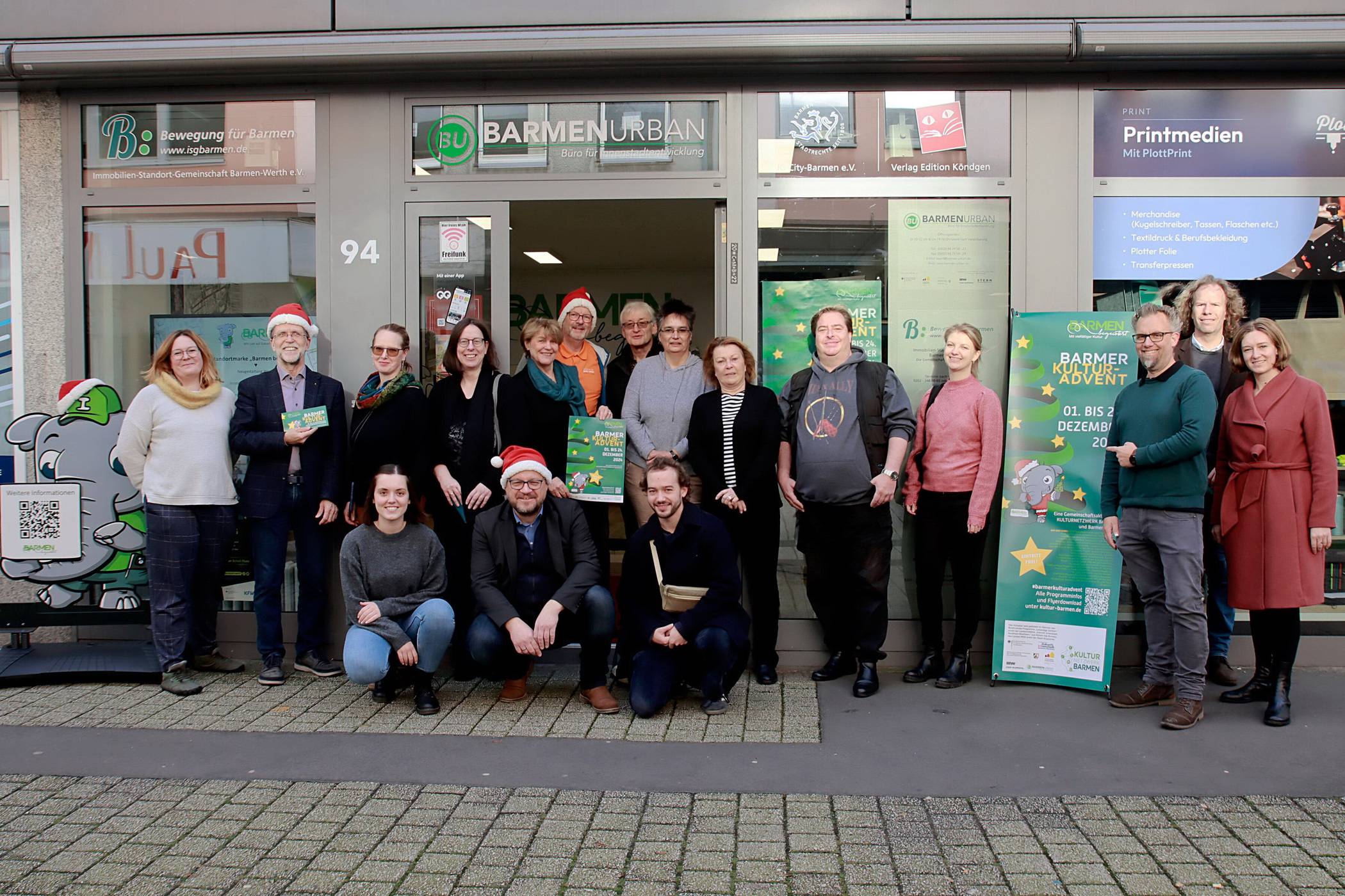  Das Orga-Team im Dezember 2024. 