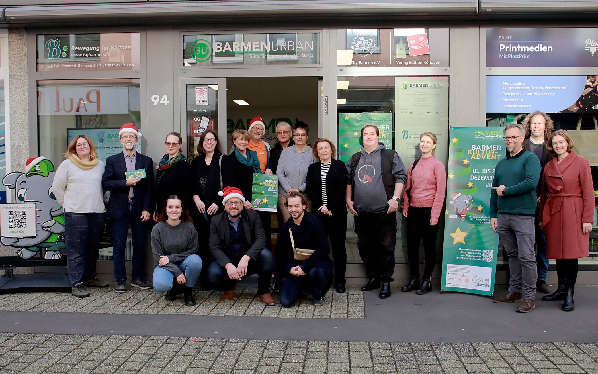 Das Orga-Team im Dezember 2024.