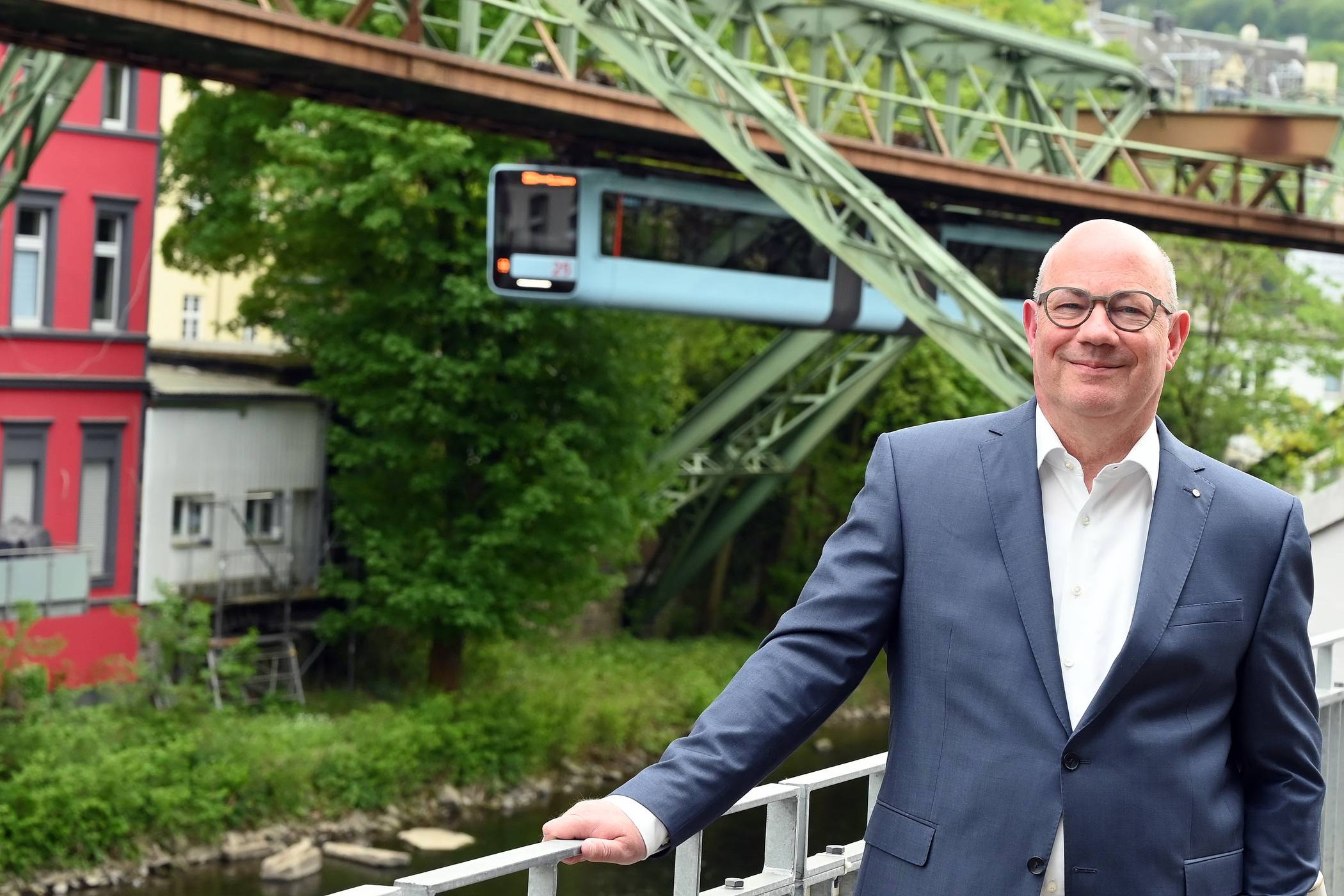Stephan Alexander Vogelskamp ist Geschäftsführer der Bergischen Struktur-und Wirtschaftsförderungsgesellschaft (Archivbild).
