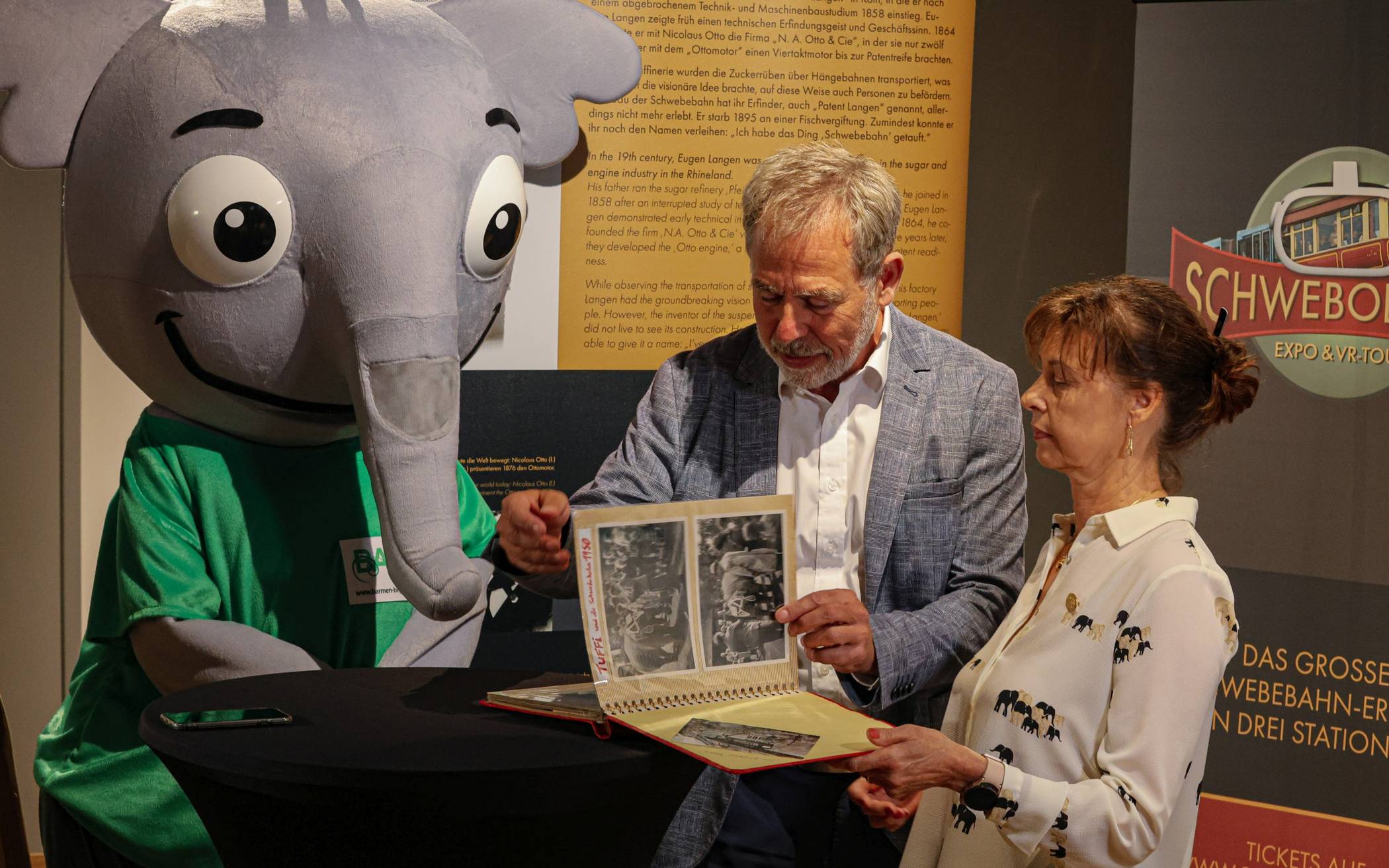 Tuffi, Martin Bang und Gina Althoff