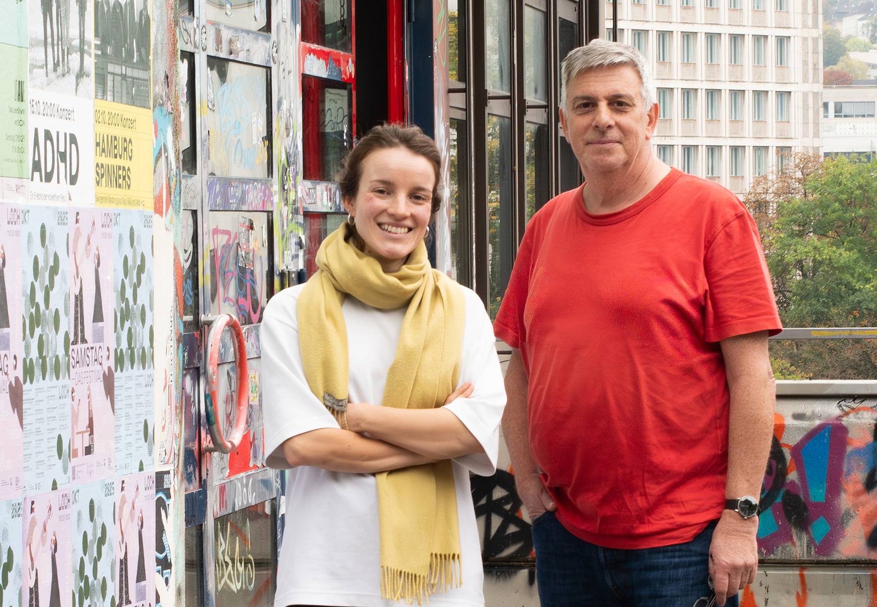 Paulina Saurer und Uwe Peter von