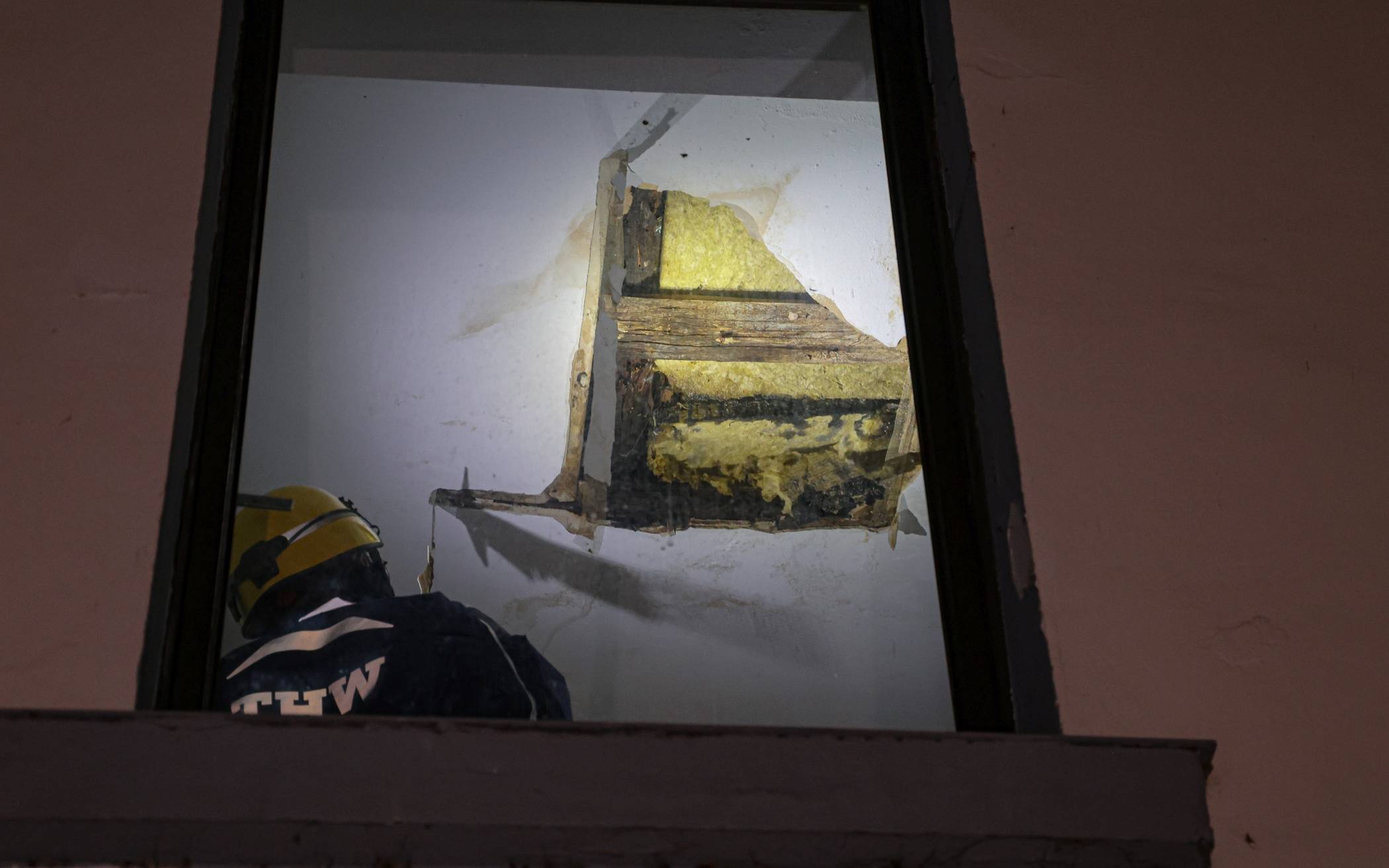 Das THW nahm die Schäden unter