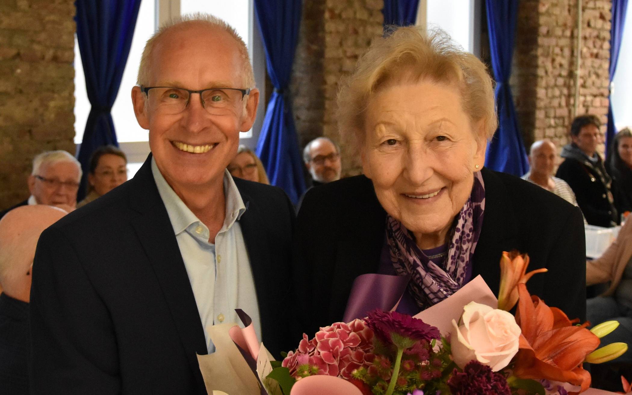 Renate Warnecke und Stefan Kühn.  