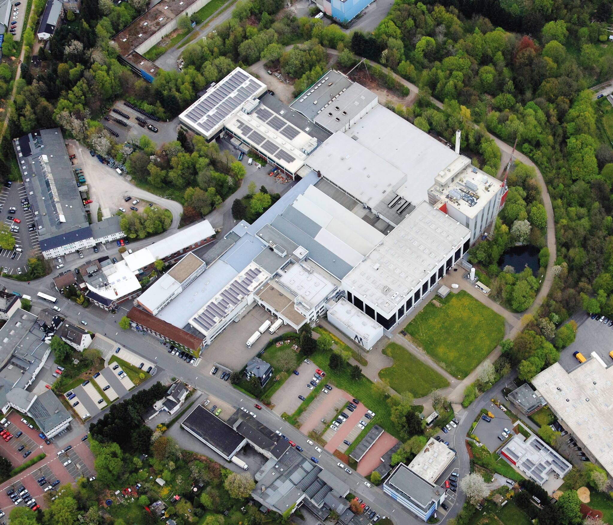  Das KNIPEX-Werksgelände. 