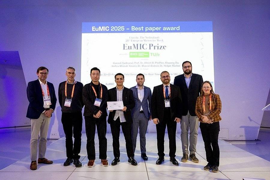 Bei der Preisverleihung in Utrecht (v.li.):