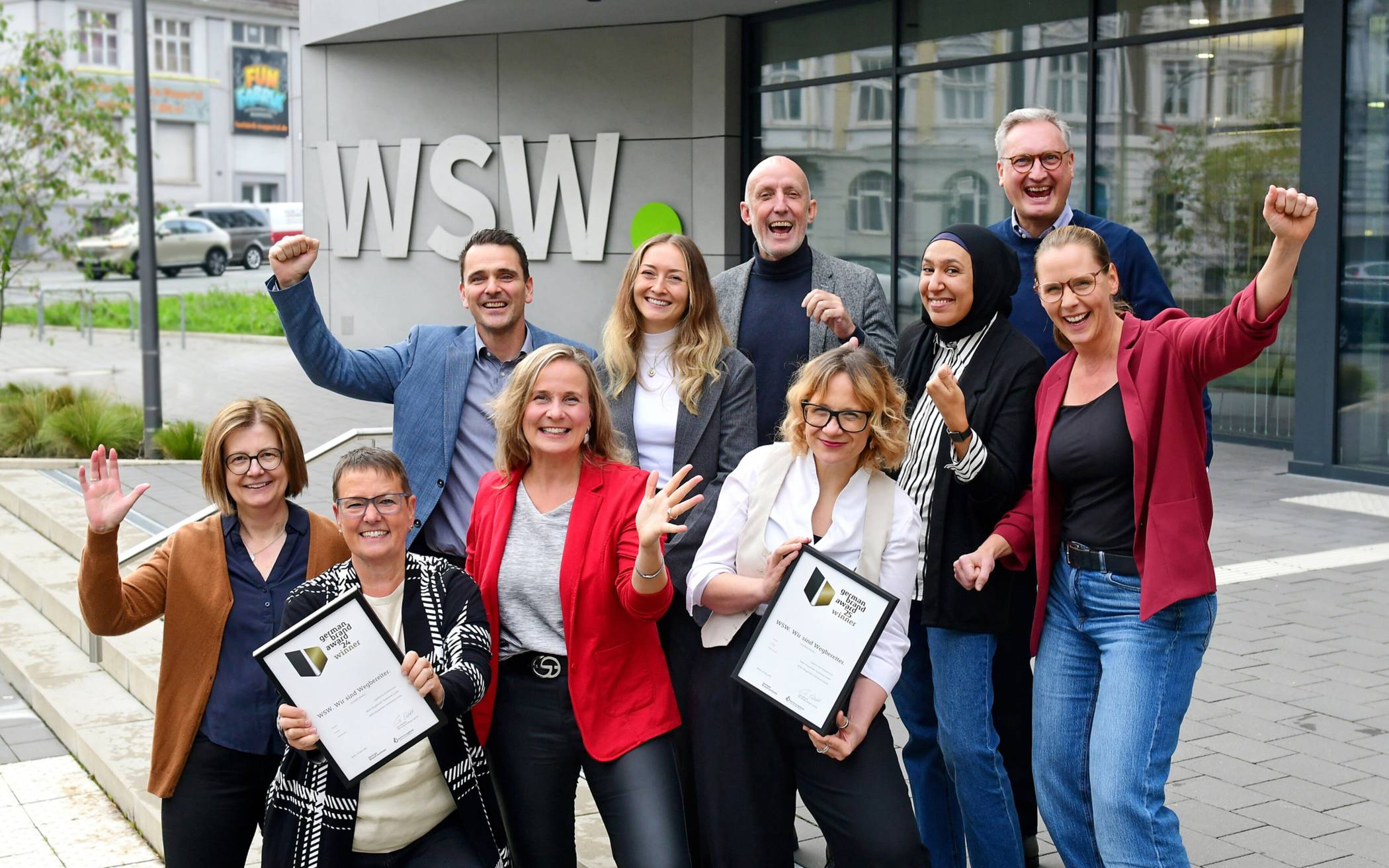 Freuen sich über die erneute Auszeichnung: