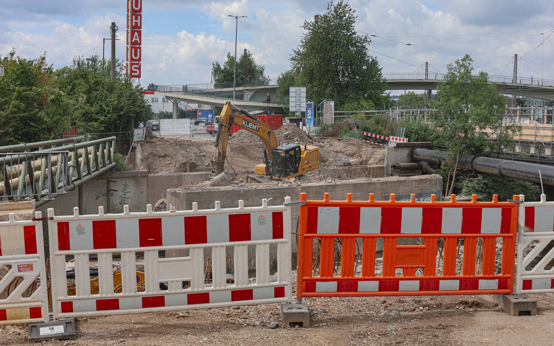 Die Großbaustelle (Archivbild).