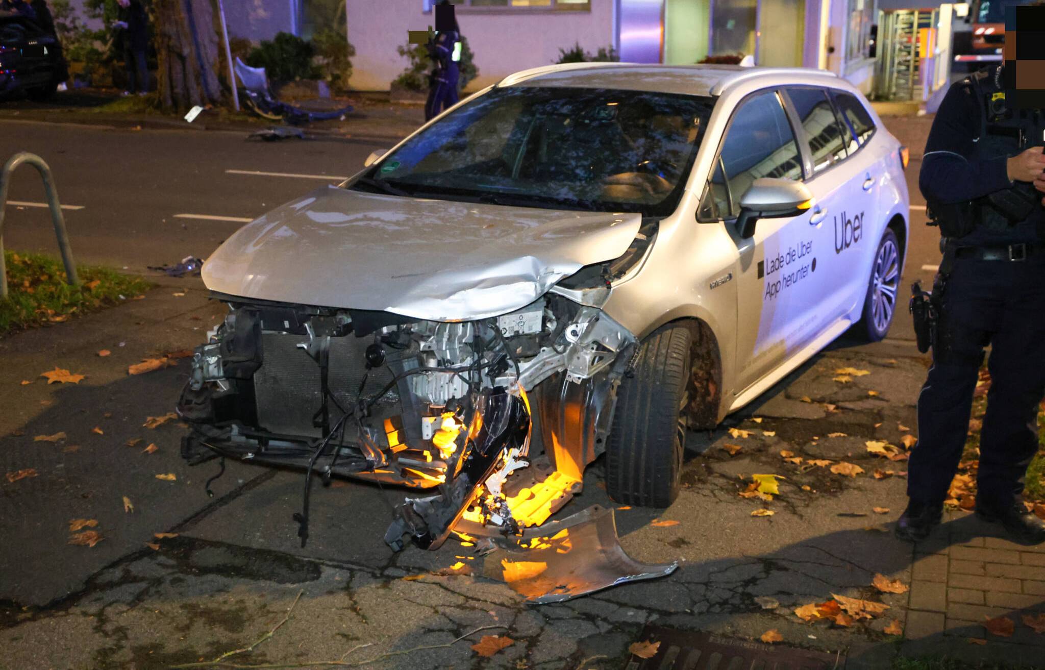 Bilder: Unfall auf der Schützenstraße in Wuppertal