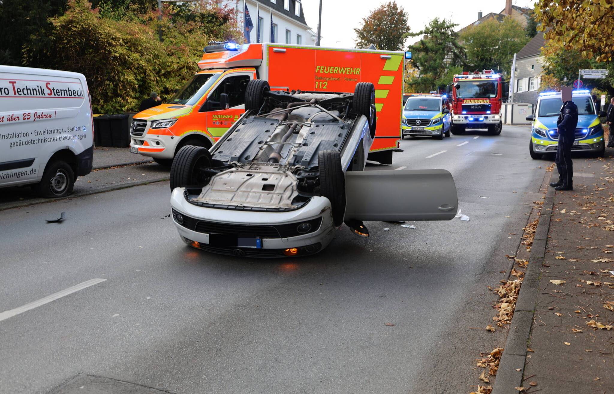 Die Unfallursache muss noch geklärt werden.