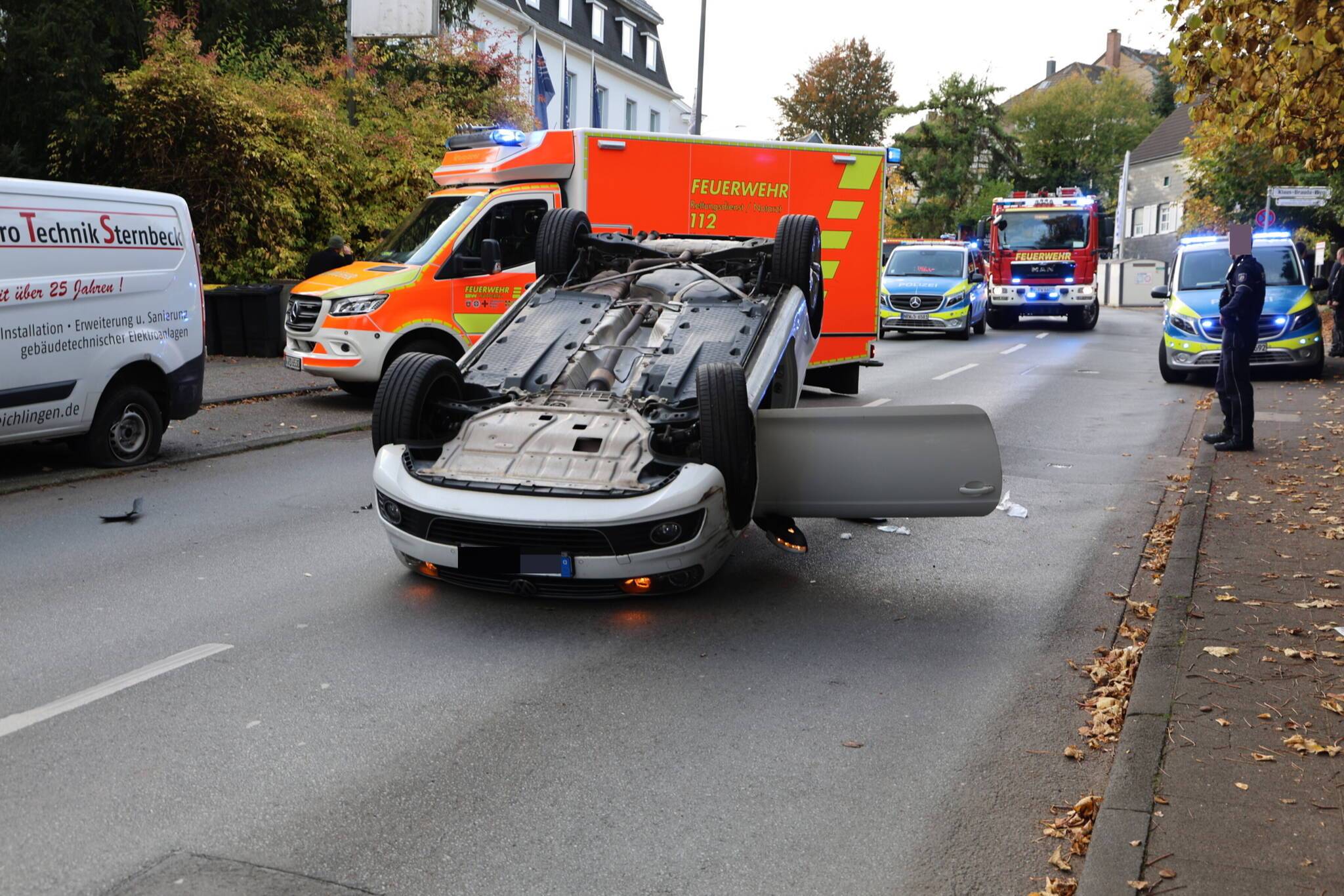 Die Unfallursache muss noch geklärt werden.