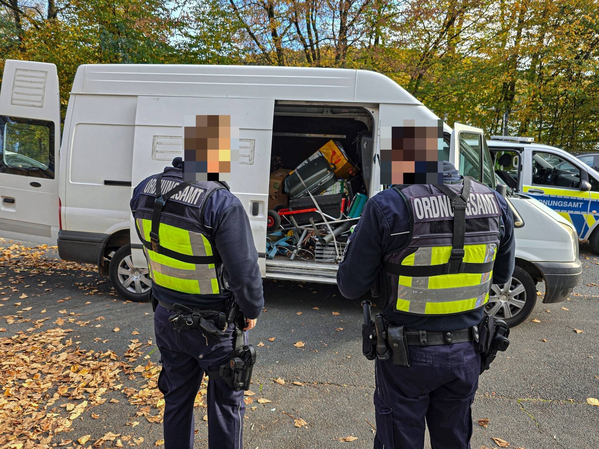 EInige Transporter wurden intensiv unter die Lupe genommen.