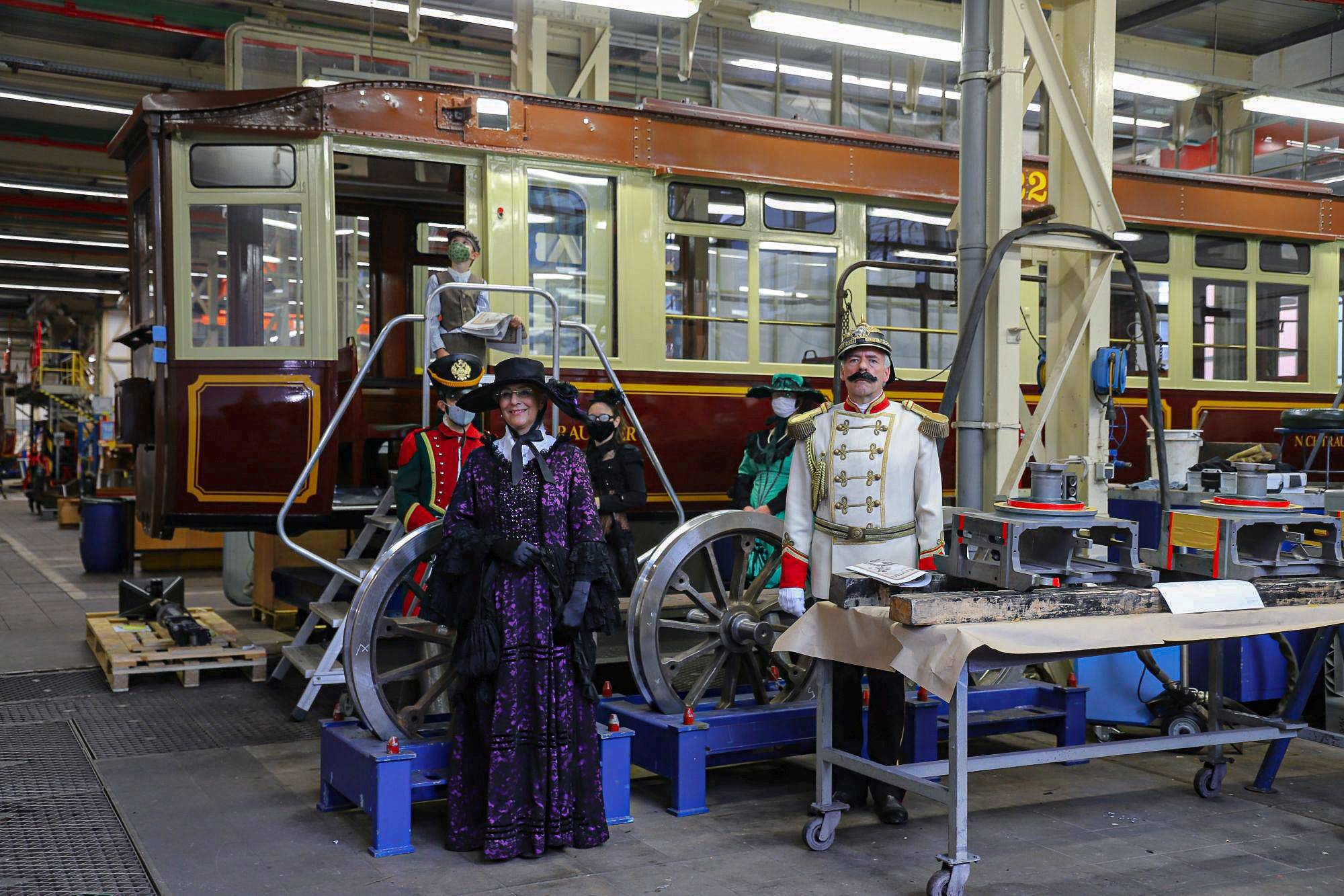  Bild vom 120. Jubiläum des Kaiserwagens im Jahr 2020. 