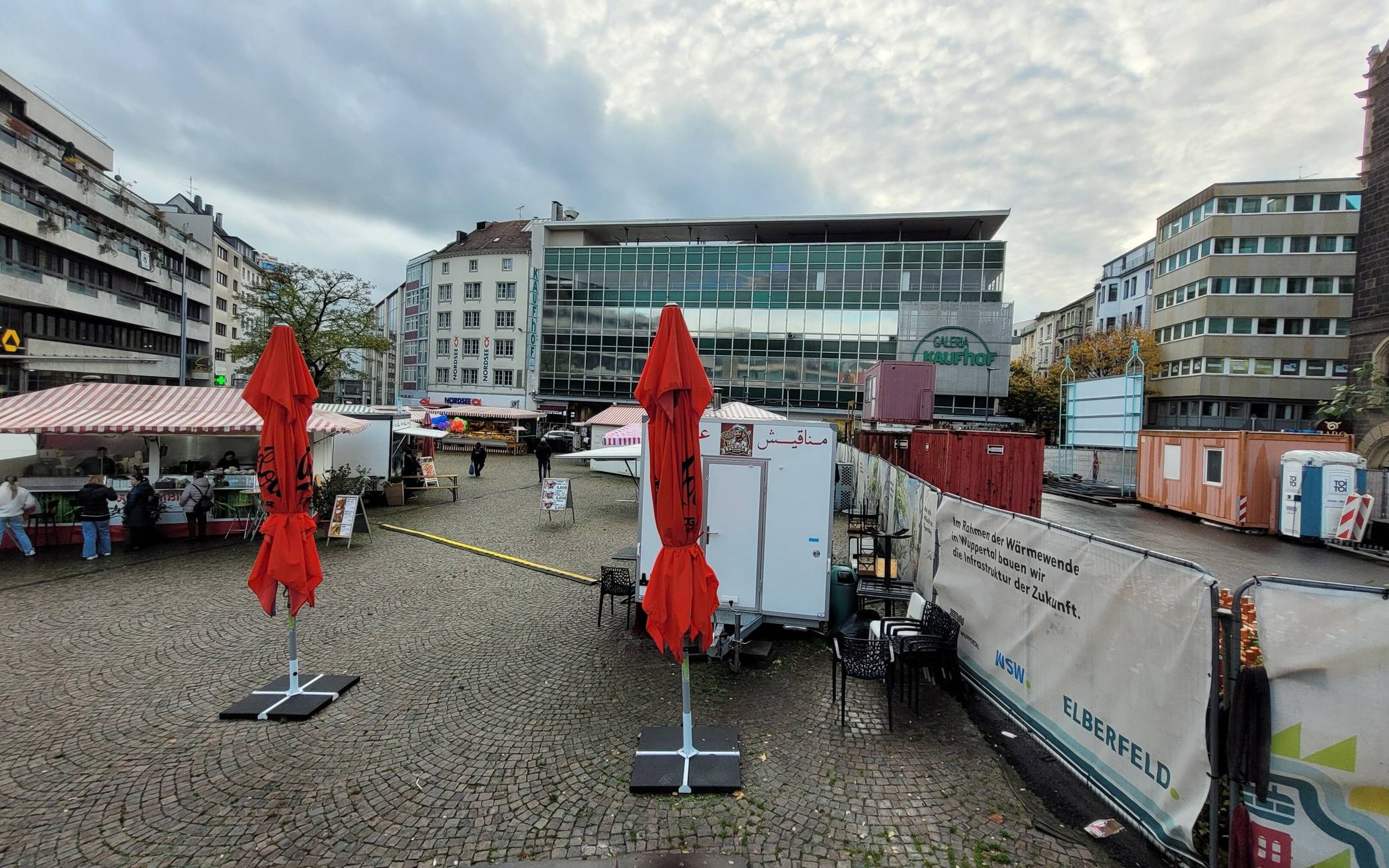 Ziemlich trostlos – der Neumarkt im