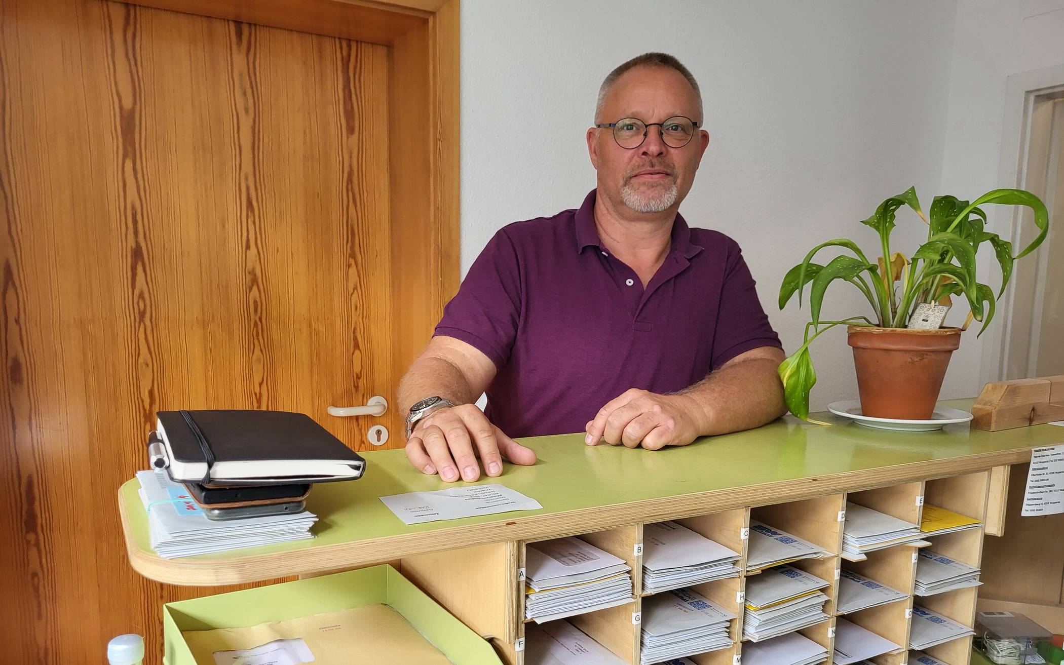 Abteilungsleiter Klaus Krampitz.