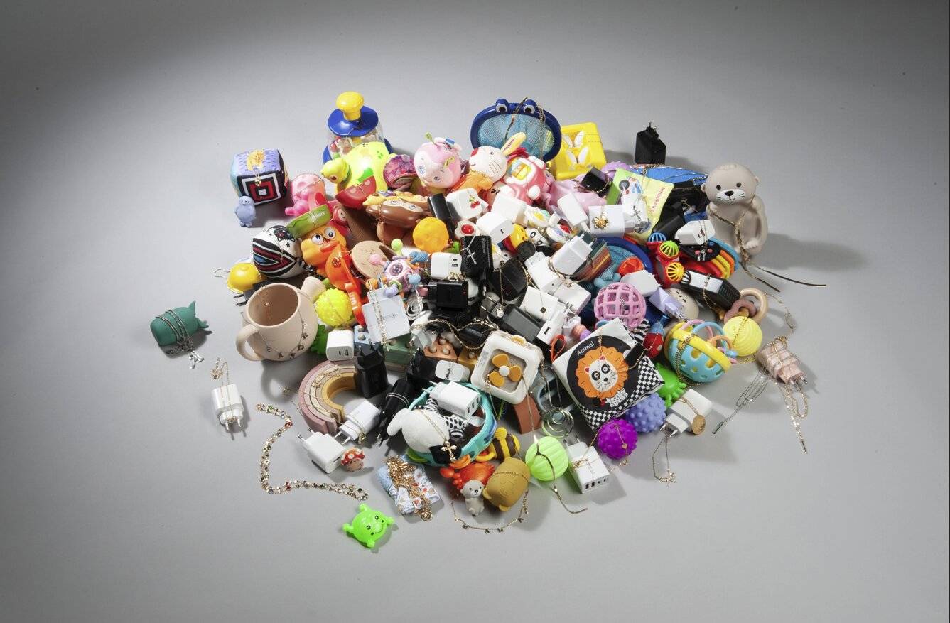  Einige der getesteten Produkte. 