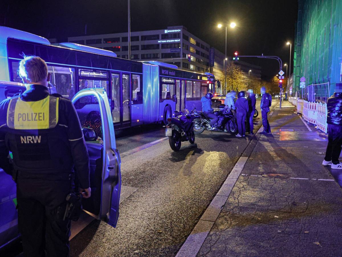 Polizei-Einsatz auf der Talachse
