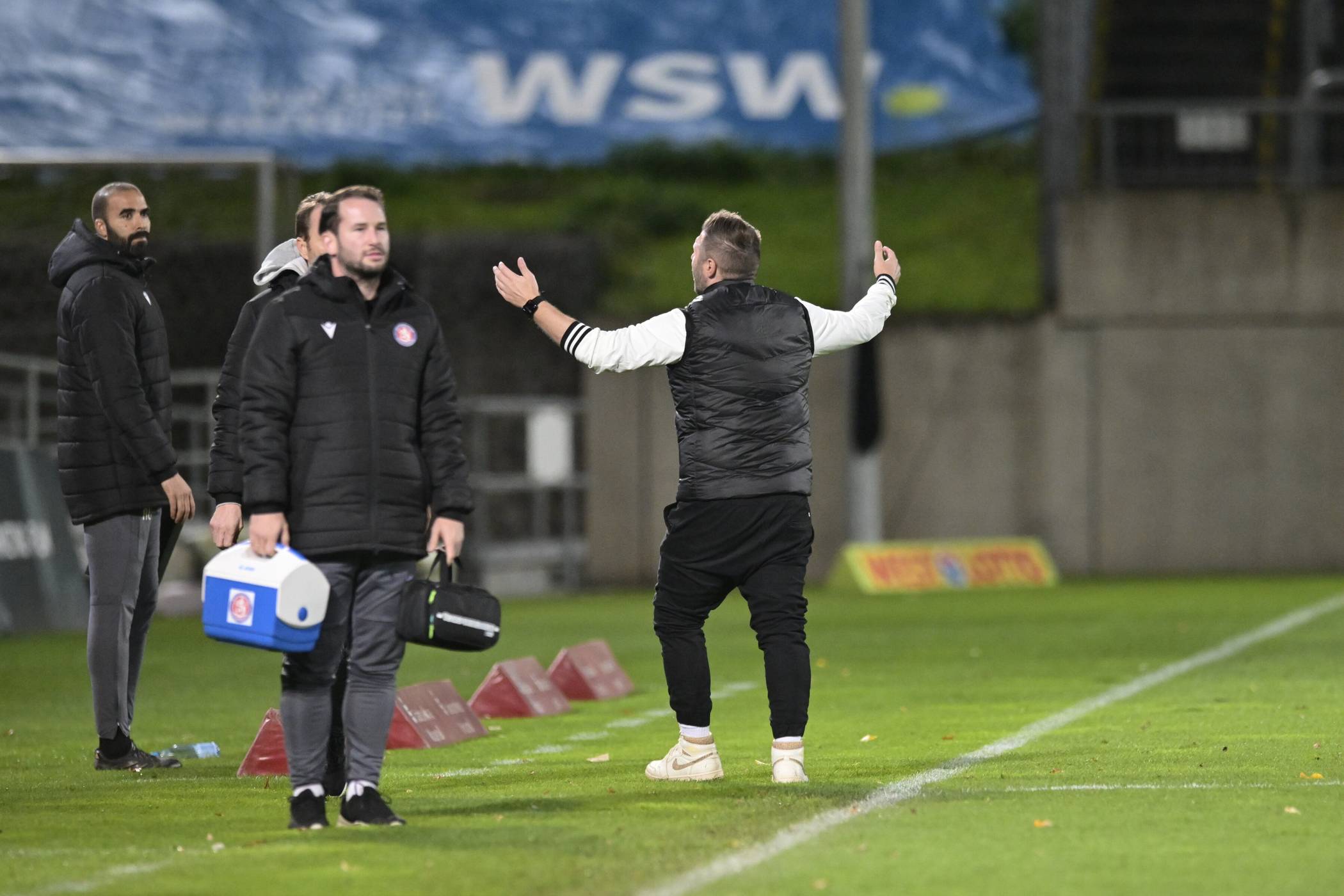  Trainer Sebastian Tyrala erlebte einen Abend voller Emotionen. 
