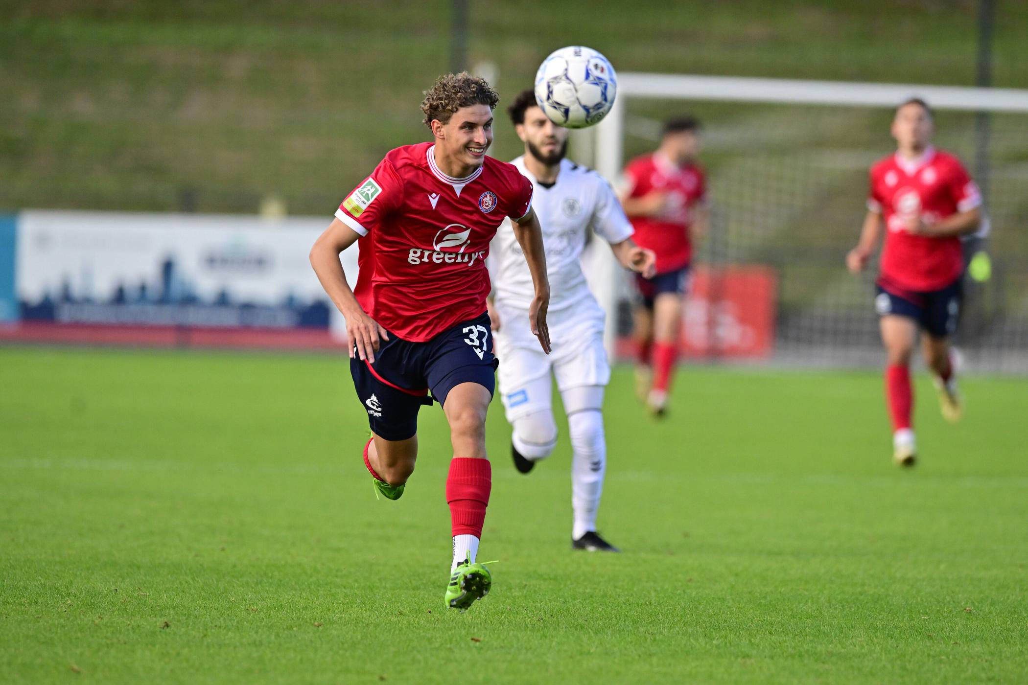 Amin Bouzraa traf doppelt( Archivbild).