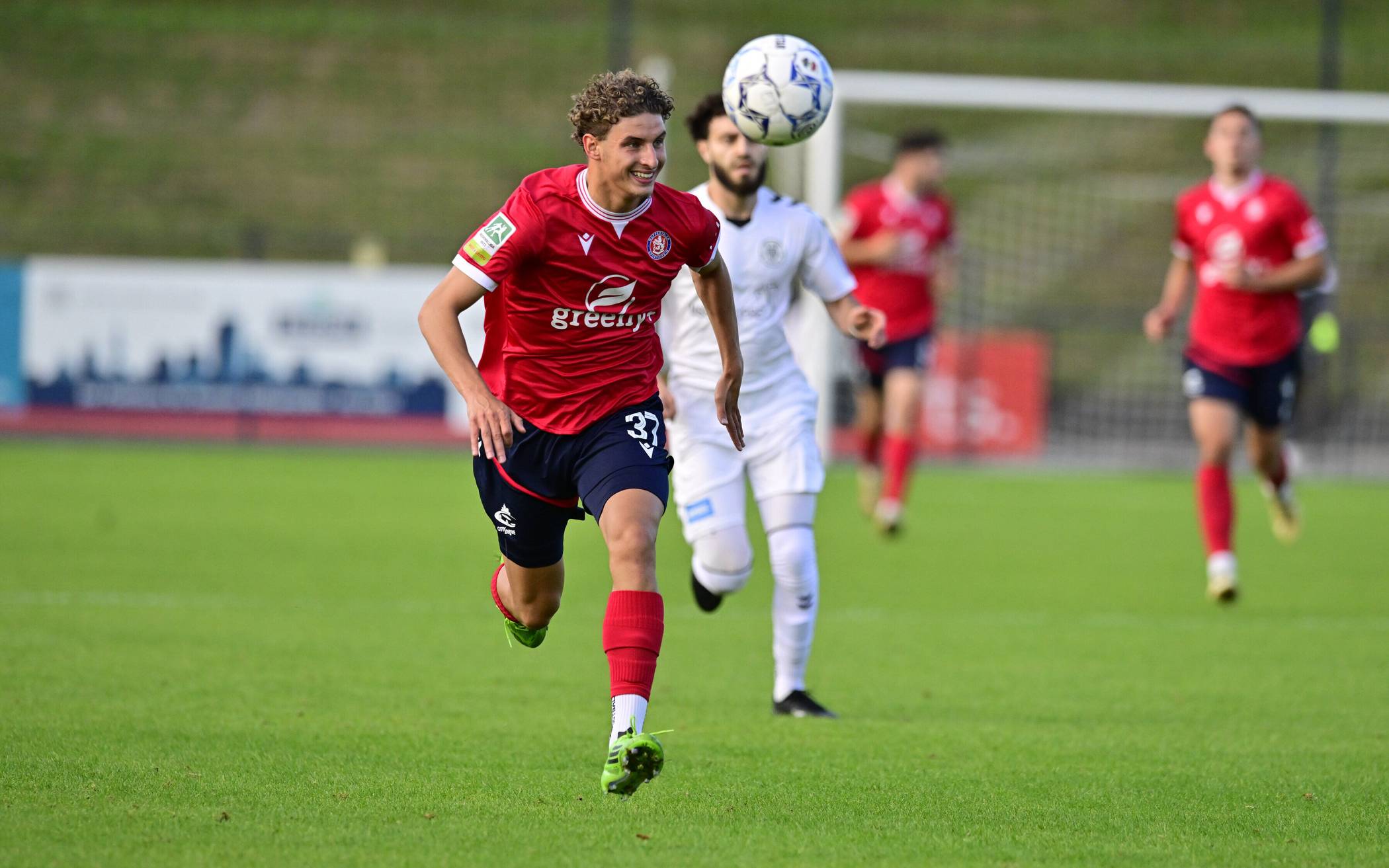 Amin Bouzraa traf doppelt( Archivbild).