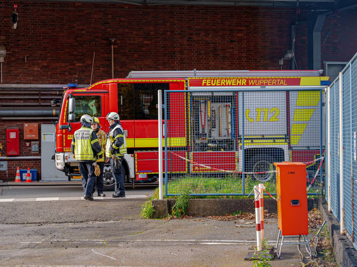 Gefahrgut-Einsatz der Feuerwehr
