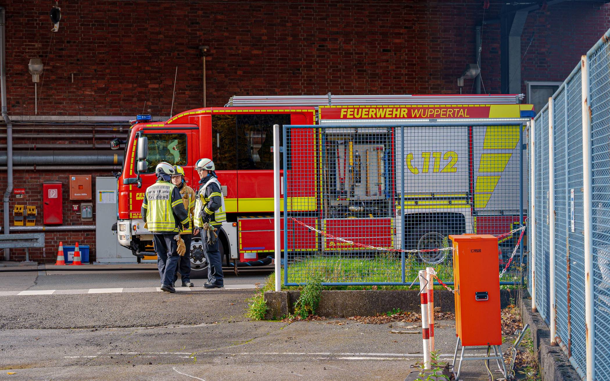 Gefahrgut-Einsatz der Feuerwehr
