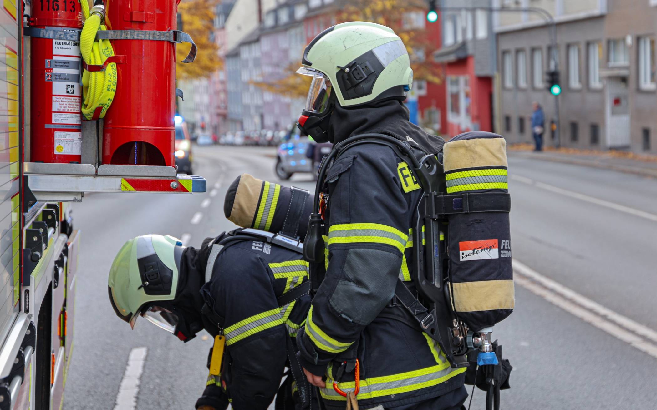 Einsatz im Petrus-Krankenhaus
