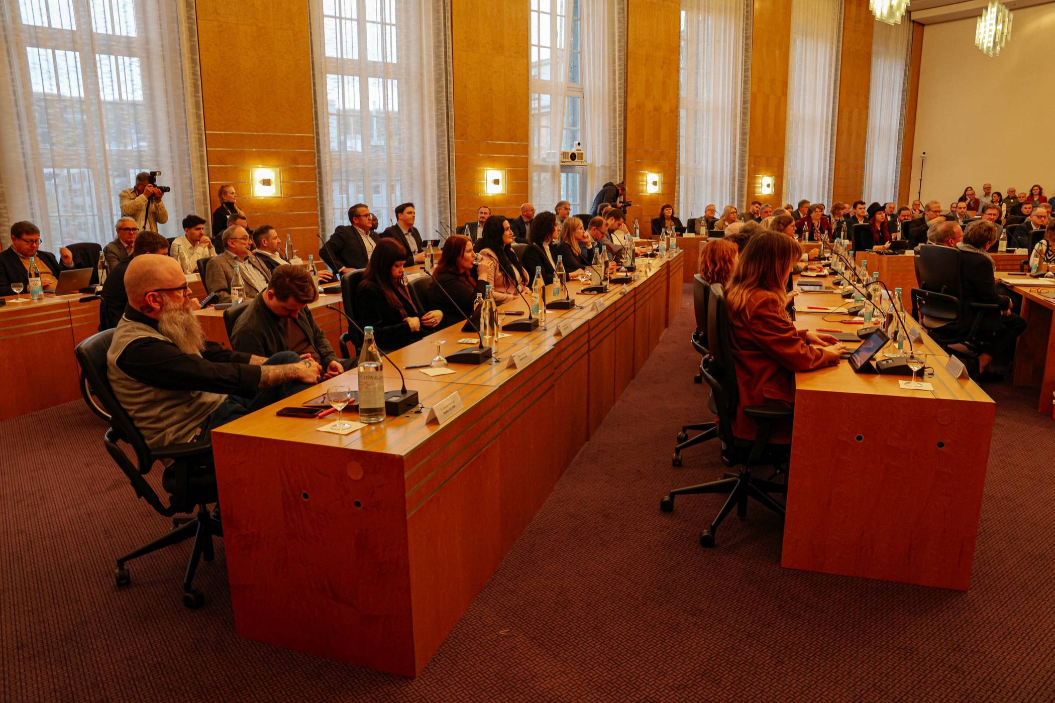Blick in den Ratssaal bei der konstituiernden Sitzung am 3. November.