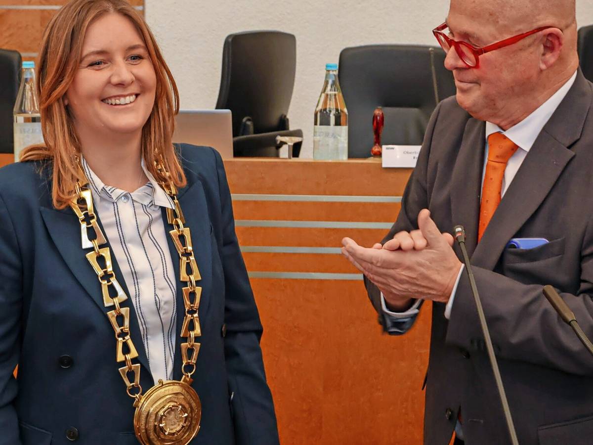 Neue OB Miriam Scherff startet mit Verve