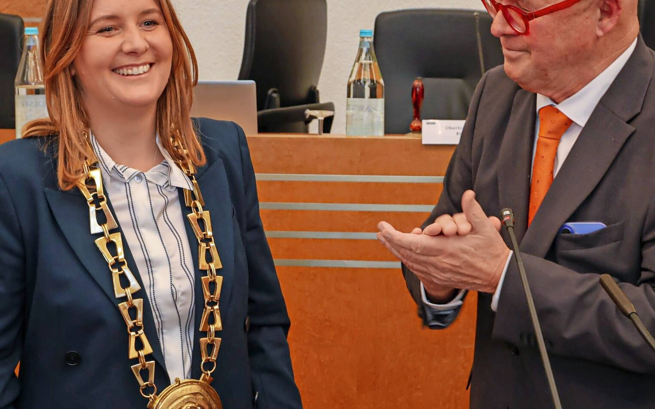 Neue OB Miriam Scherff startet mit Verve