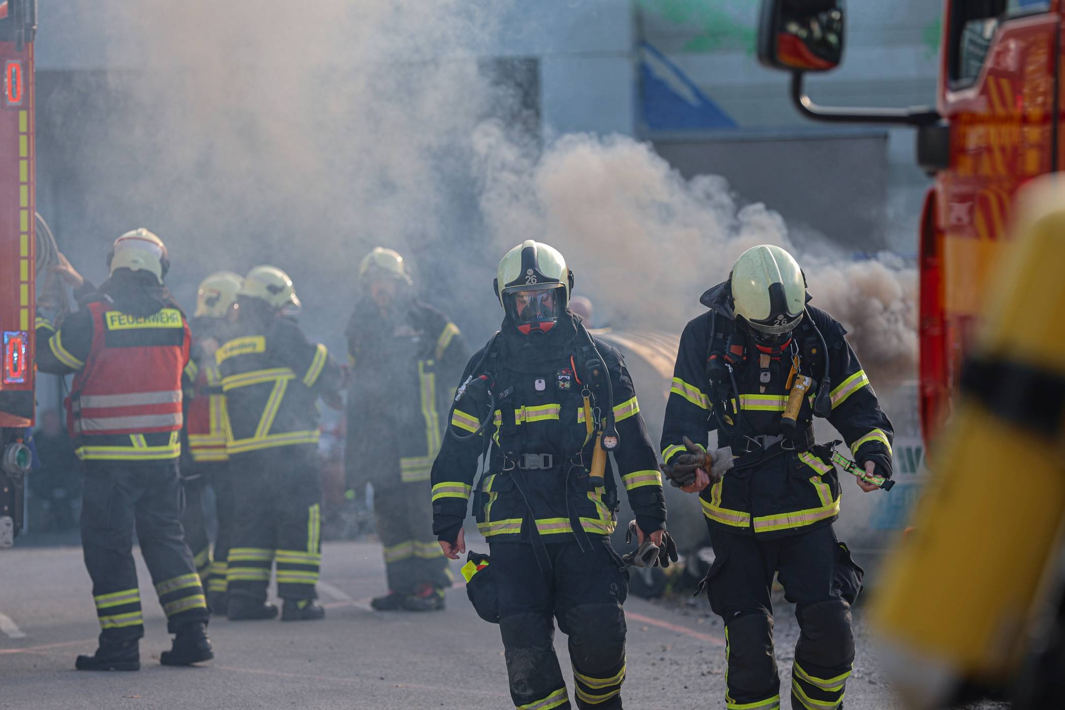 Es gab einiges zu tun.