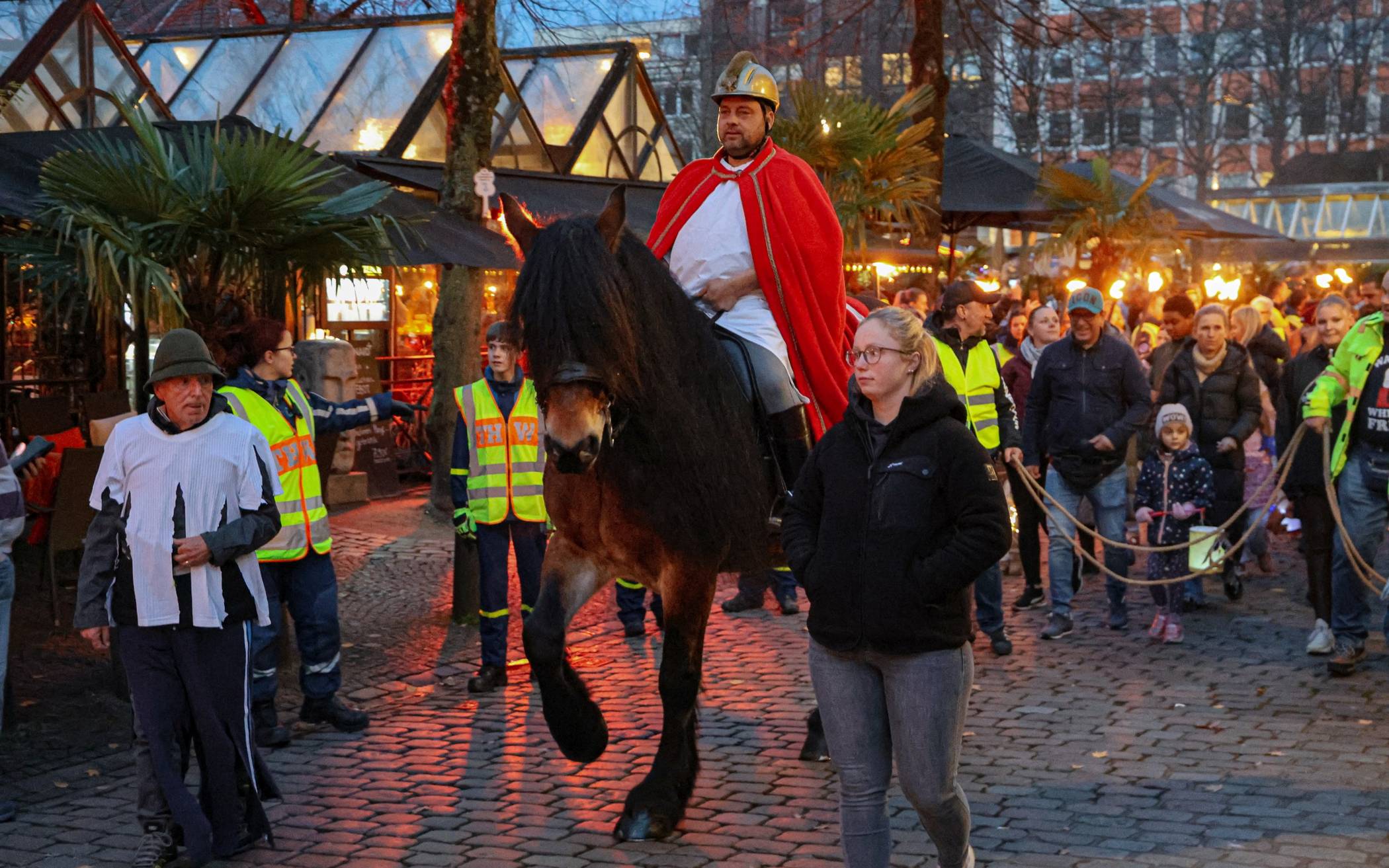 St. Martin beim Ritt durch das