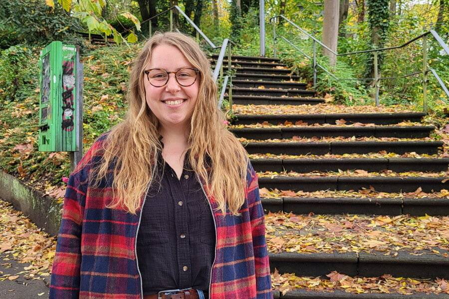 Streetworkerin Lena Söhnchen.